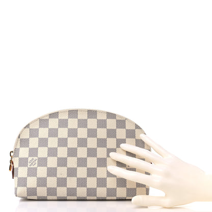 Louis Vuitton Damier Azur Cosmetic Pouch GM 2 of 16