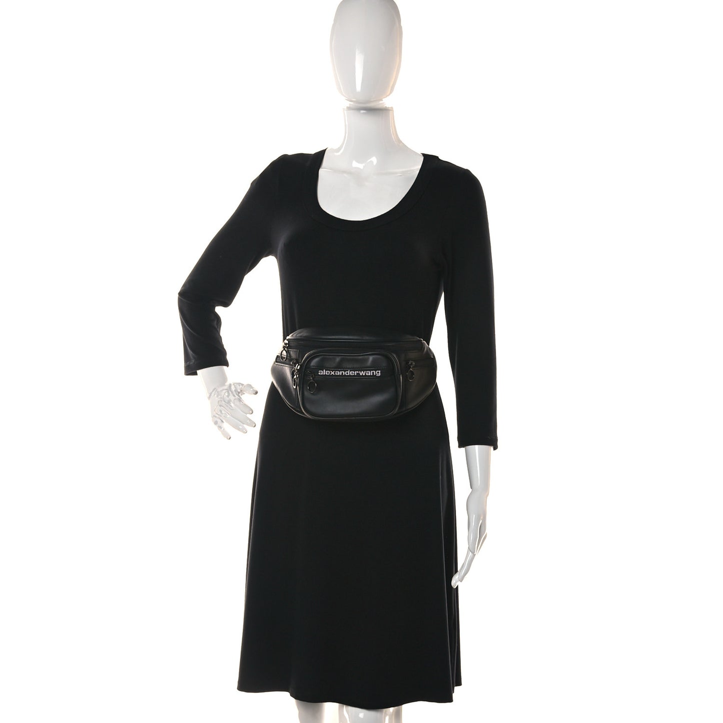 Nappa Attica Sport Belt Bag Black