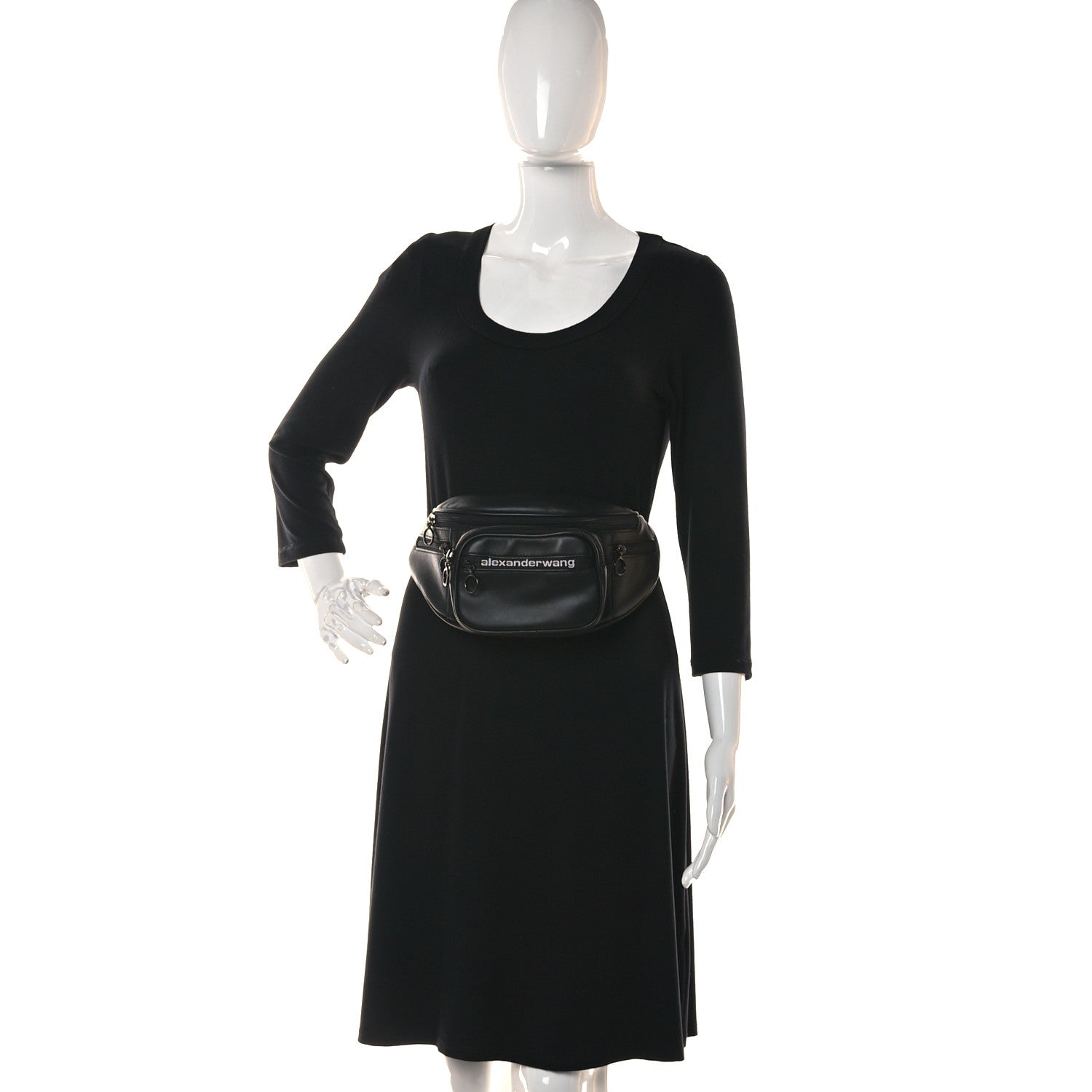 Alexander Wang Nappa Attica Sport Belt Bag Black 3 of 11