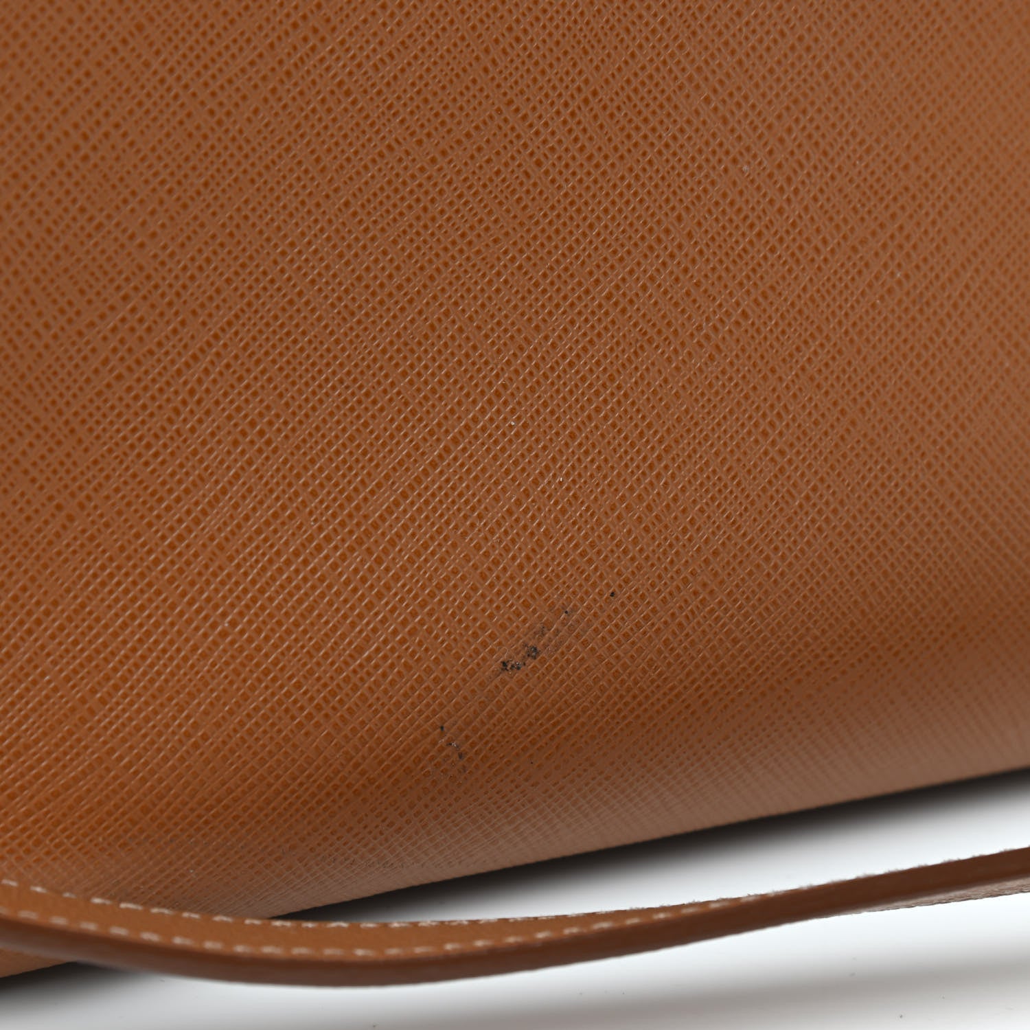 Prada Saffiano Medium Galleria Double Zip Tote Caramel 8 of 13