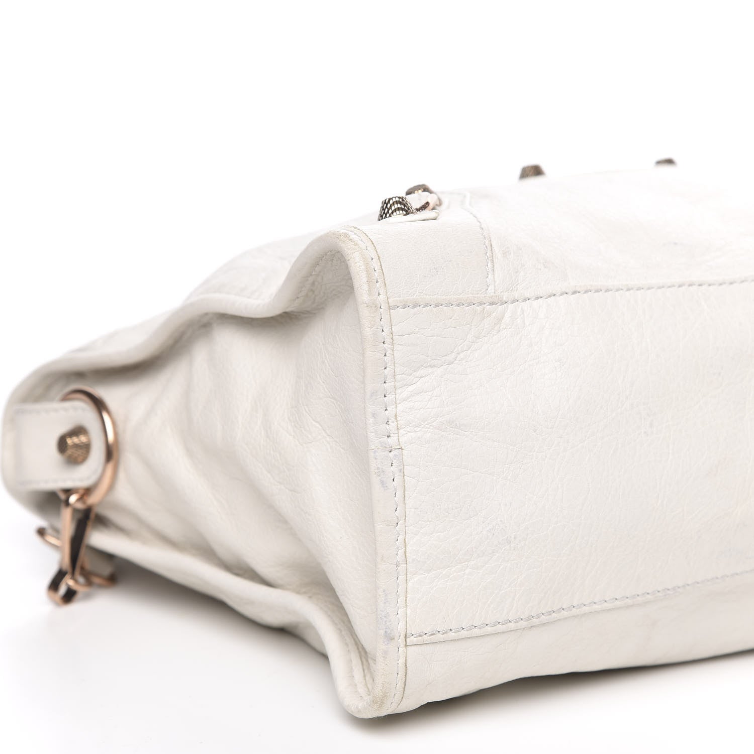 Balenciaga Agneau Giant 12 Rose Gold Hardware City White Light 8 of 19