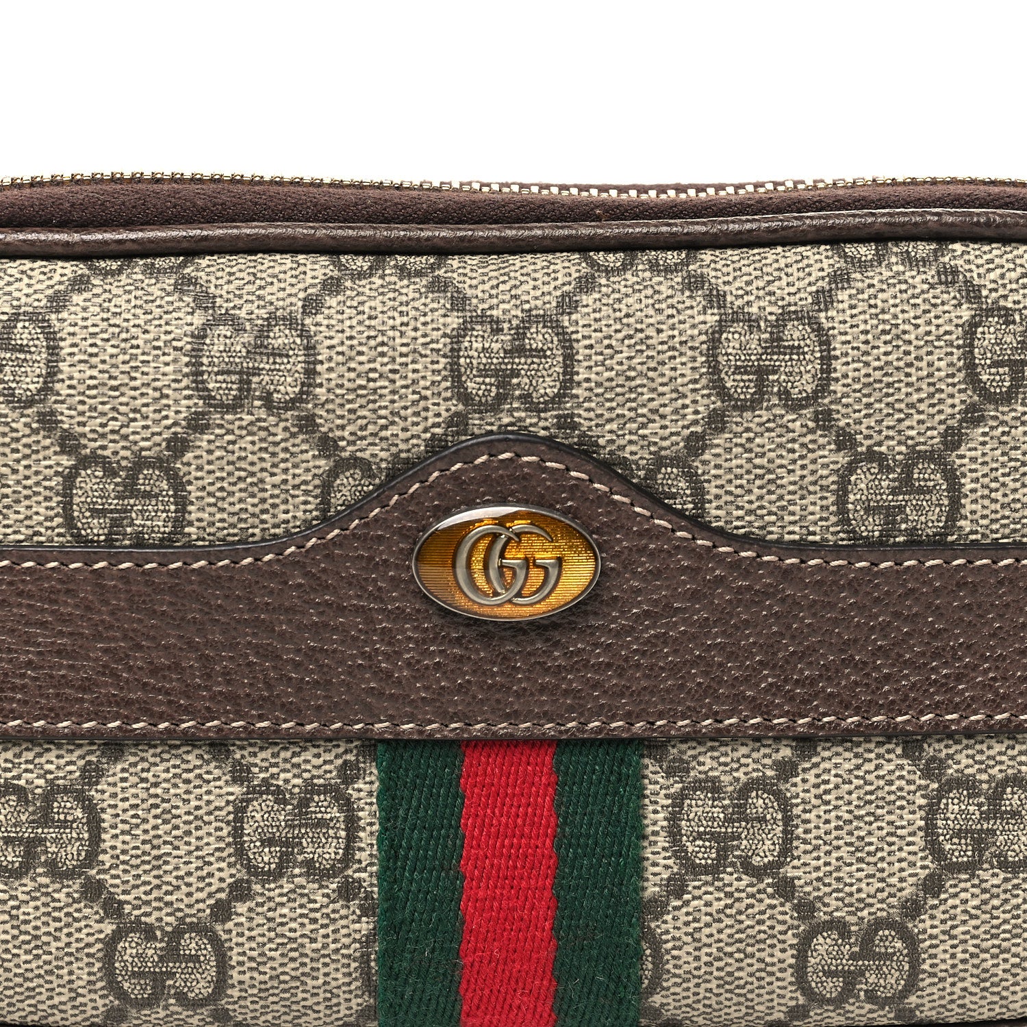 Gucci GG Supreme Monogram Ophidia Belted iPhone Case 75 30 Brown 8 of 10