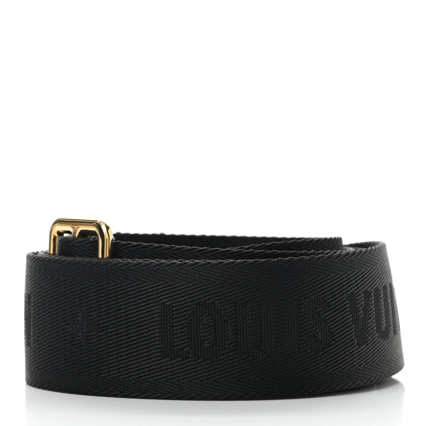 Nylon Petite Malle Souple Shoulder Strap Black
