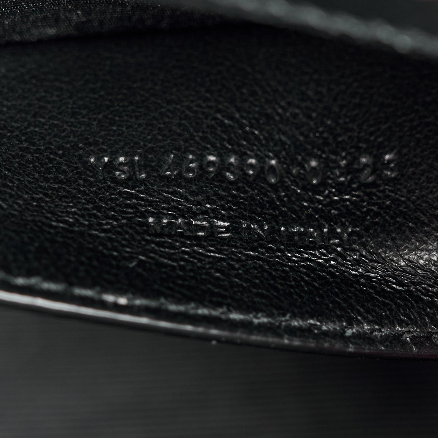 Grain De Poudre Small Monogram Kate Satchel Black