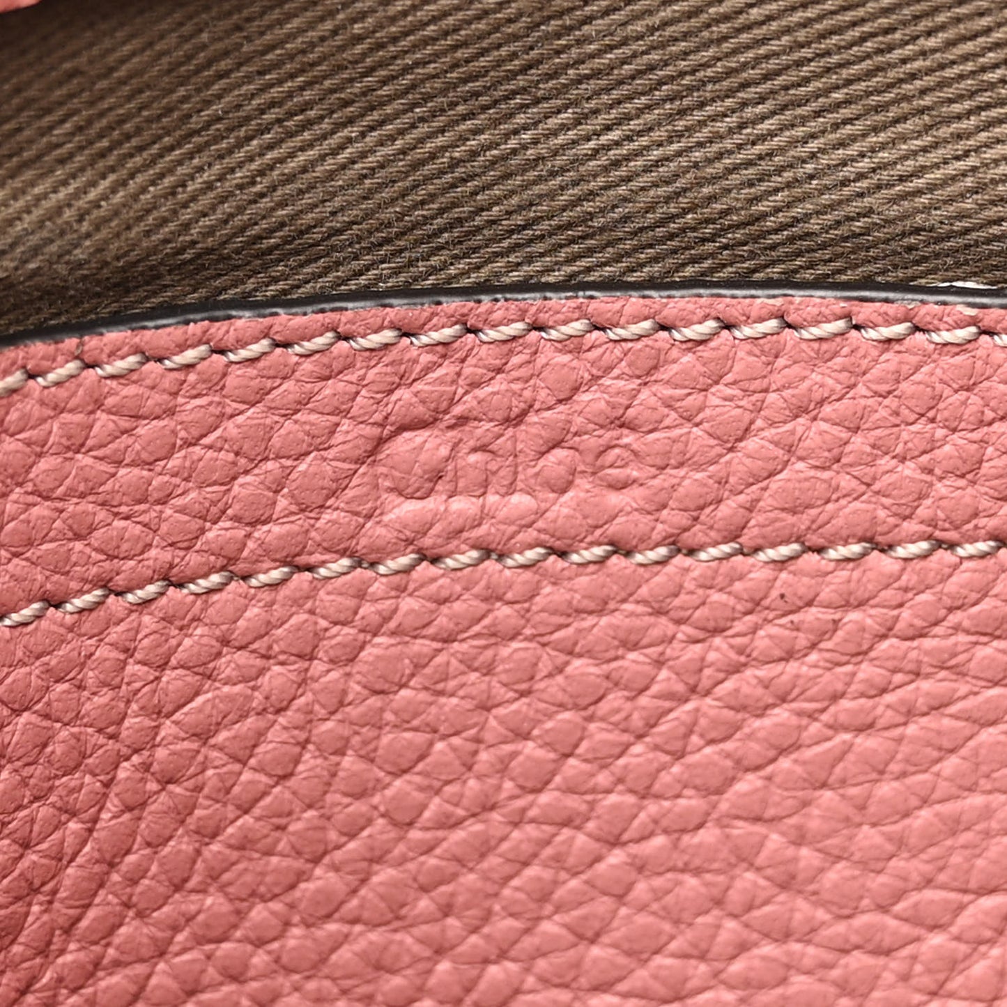 Calfskin Mini Marcie Round Crossbody Bag Rusty Pink