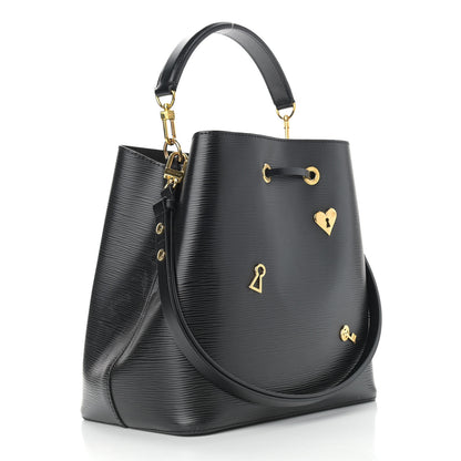 Louis Vuitton Epi Love Lock NeoNoe Black 3 of 12