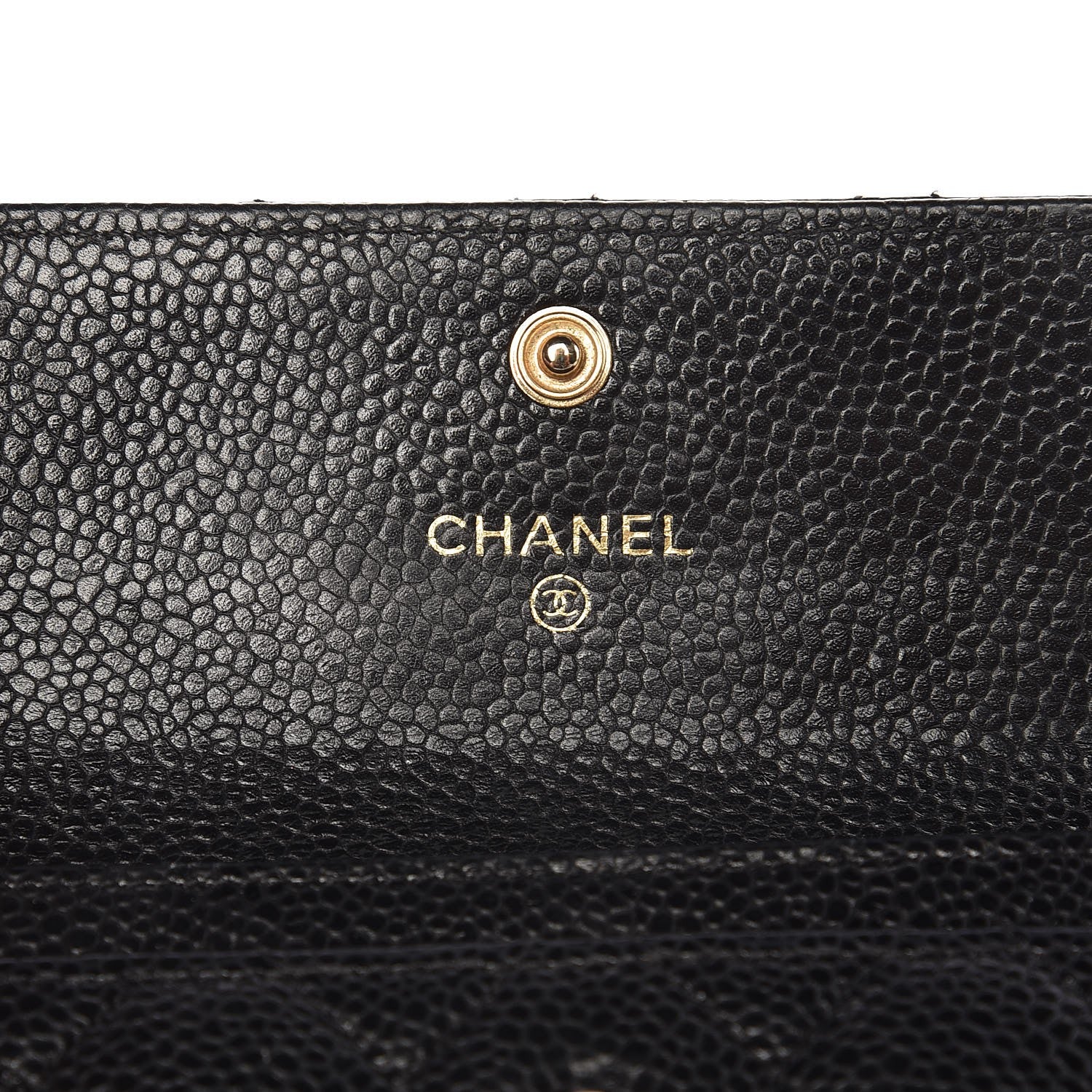 Chanel Caviar Quilted Flap Card Holder Black 6 of 11