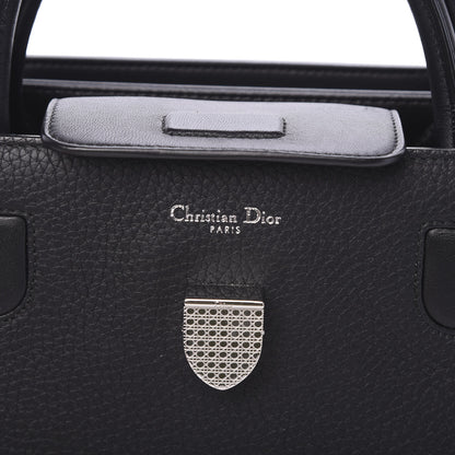 Christian Dior Grained Calfskin Medium Diorever Flap Black 5 of 8