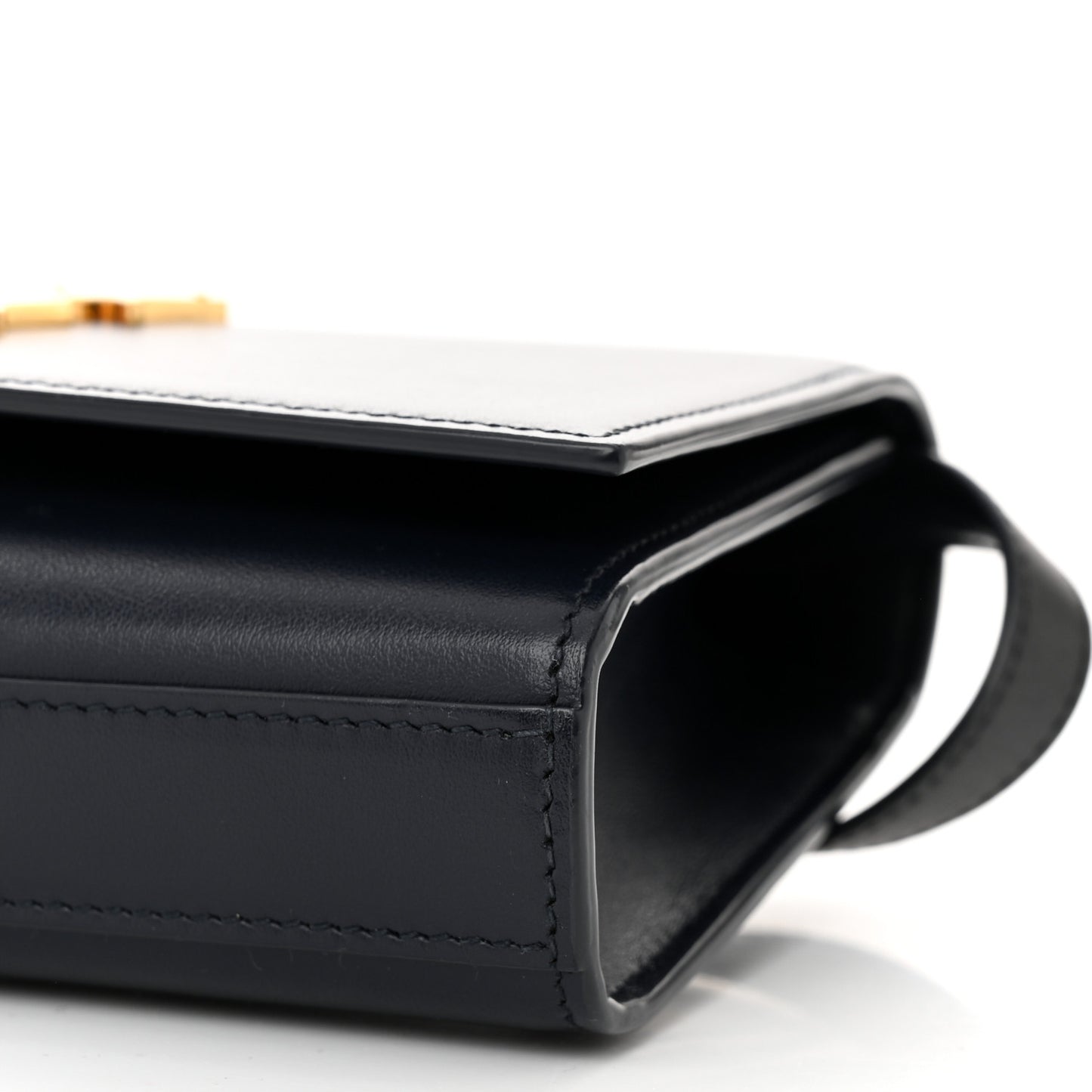 Smooth Calfskin Monogram Kate Belt Bag Deep Marine Black