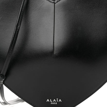 Alaia Calfskin Le Coeur Bag Black 7 of 12