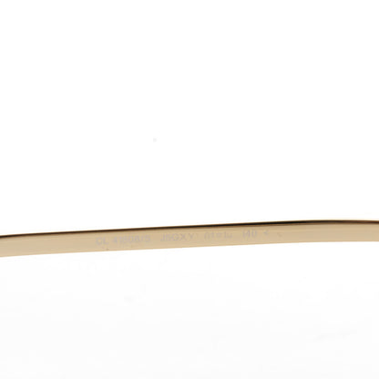 Celine Metal Sunglasses CL 41808/S Gold 4 of 6