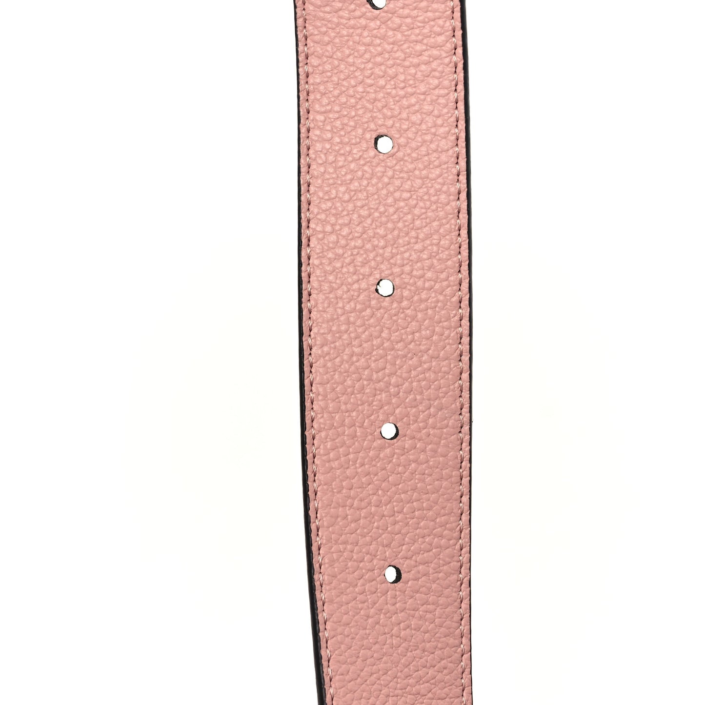 Calfskin Monogram 30mm LV Initiales Reversible Belt 85 34 Rose Ballerine