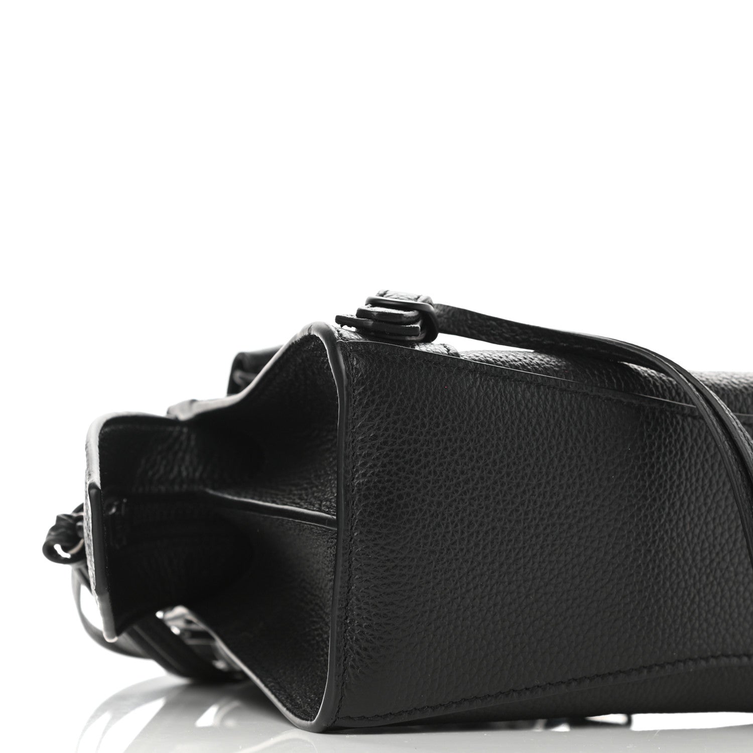 Balenciaga Grained Calfskin Neo Classic Black Hardware Mini City Black 8 of 10