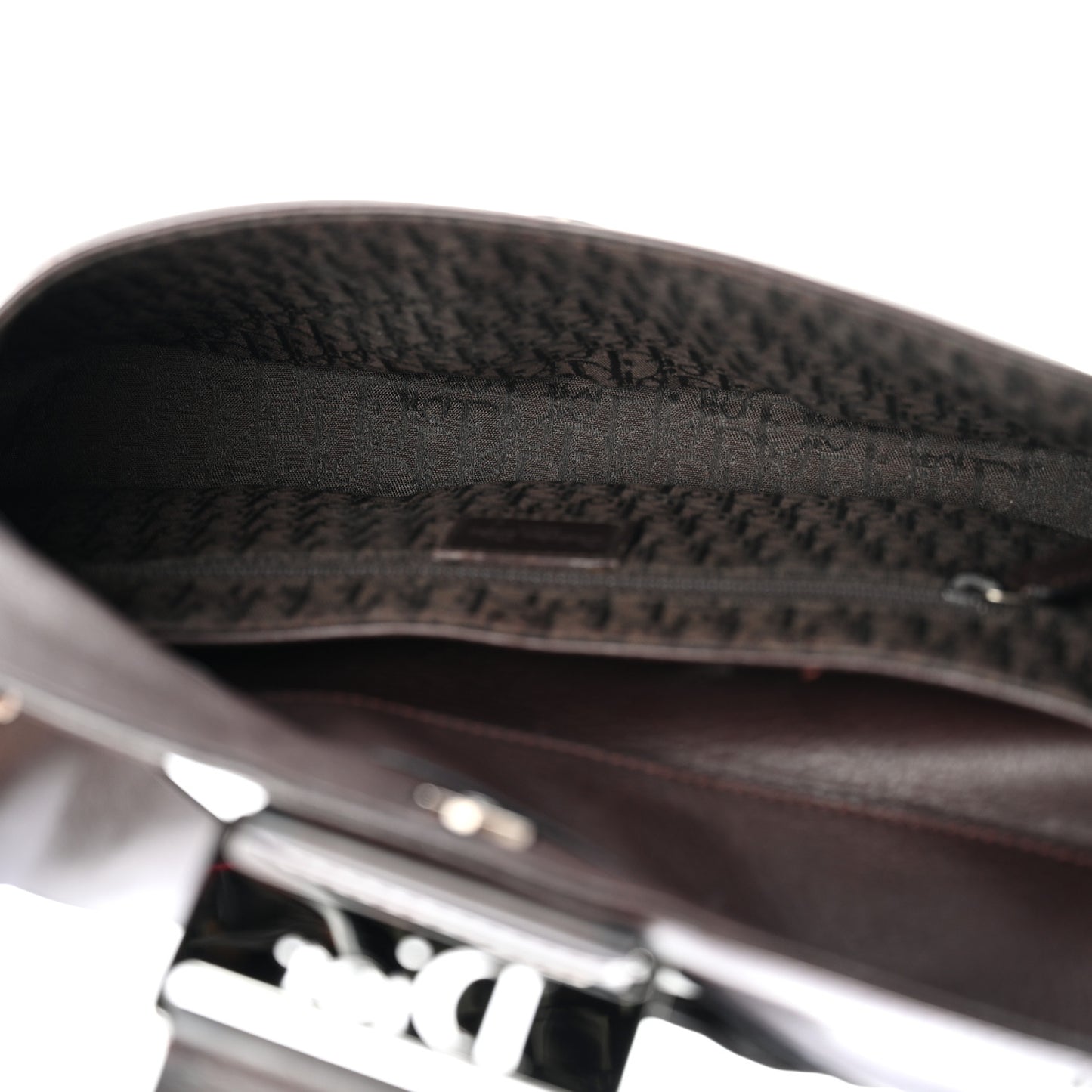 Monogram Calfskin Street Chic Columbus Ave Bag Brown