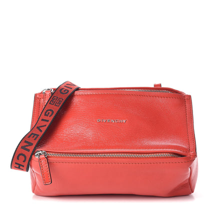 Givenchy Patent Lambskin 4G Mini Pandora Pop Red 1 of 11