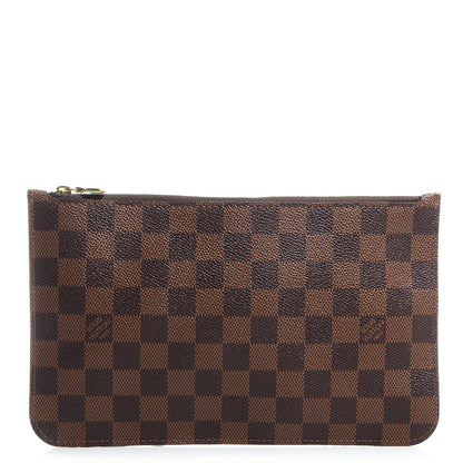 Louis Vuitton Damier Ebene Neverfull MM GM Pochette 1 of 7