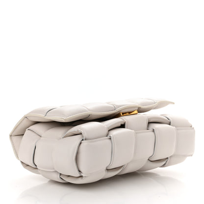 Bottega Veneta Nappa Maxi Intreccio Padded Cassette Crossbody Bag Chalk 4 of 10