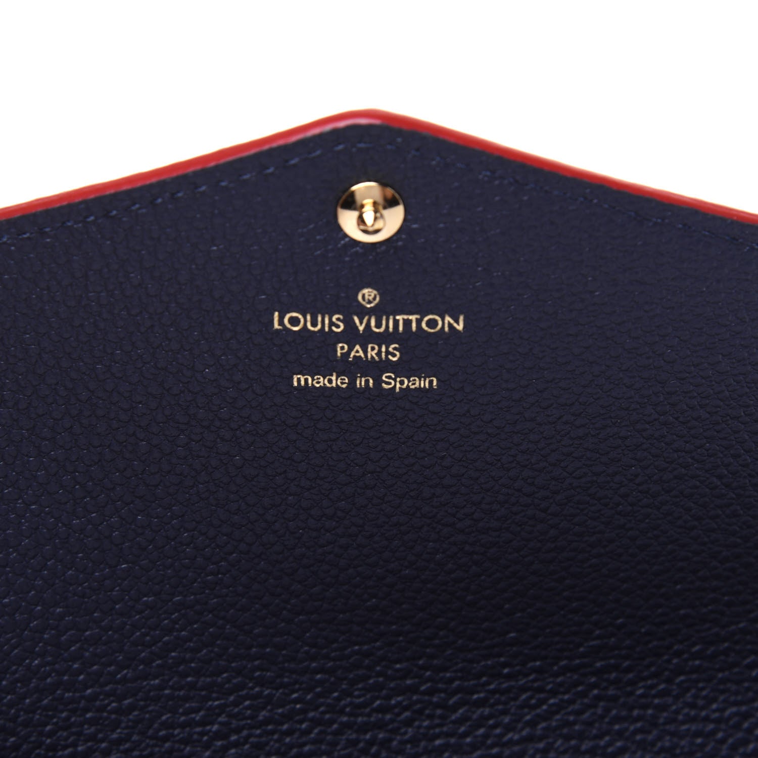 Louis Vuitton Empreinte Sarah Wallet NM Marine Rouge 6 of 10