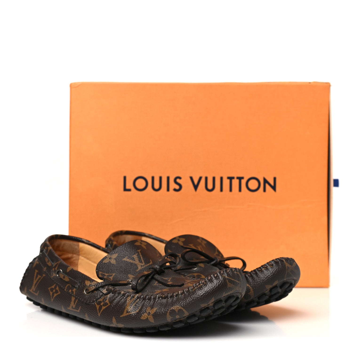 Louis Vuitton Monogram Mens Arizona Car Shoe Moccasin Loafers 7.5 1785031 –  FASHIONPHILE