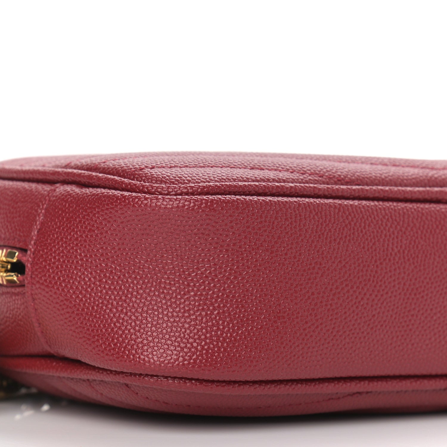 Saint Laurent Grain De Poudre Matelasse Monogram Mini Lou Camera Bag Opyum Red 8 of 9