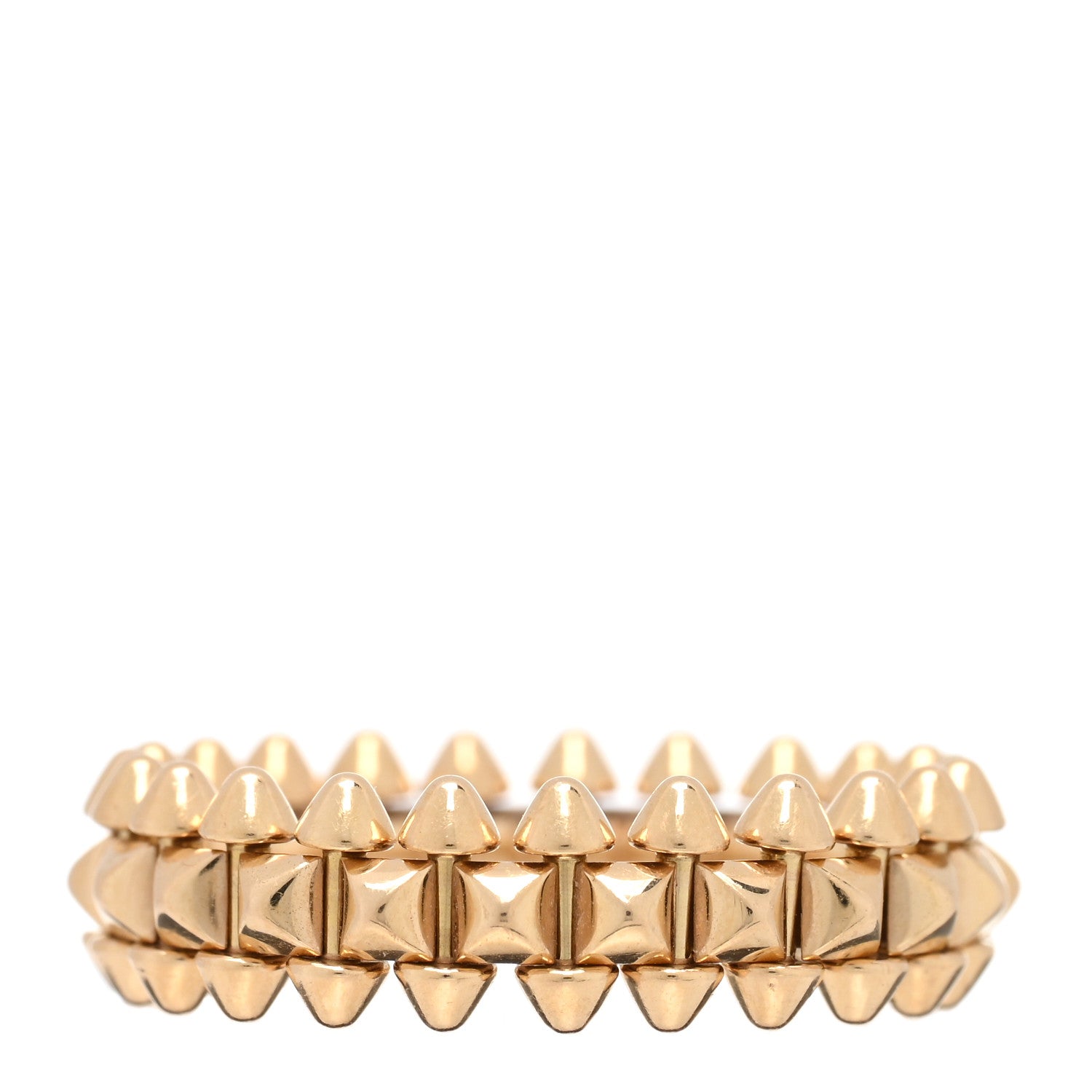 Cartier 18K Pink Gold SM Clash De Cartier Ring 56 7.5 3 of 4