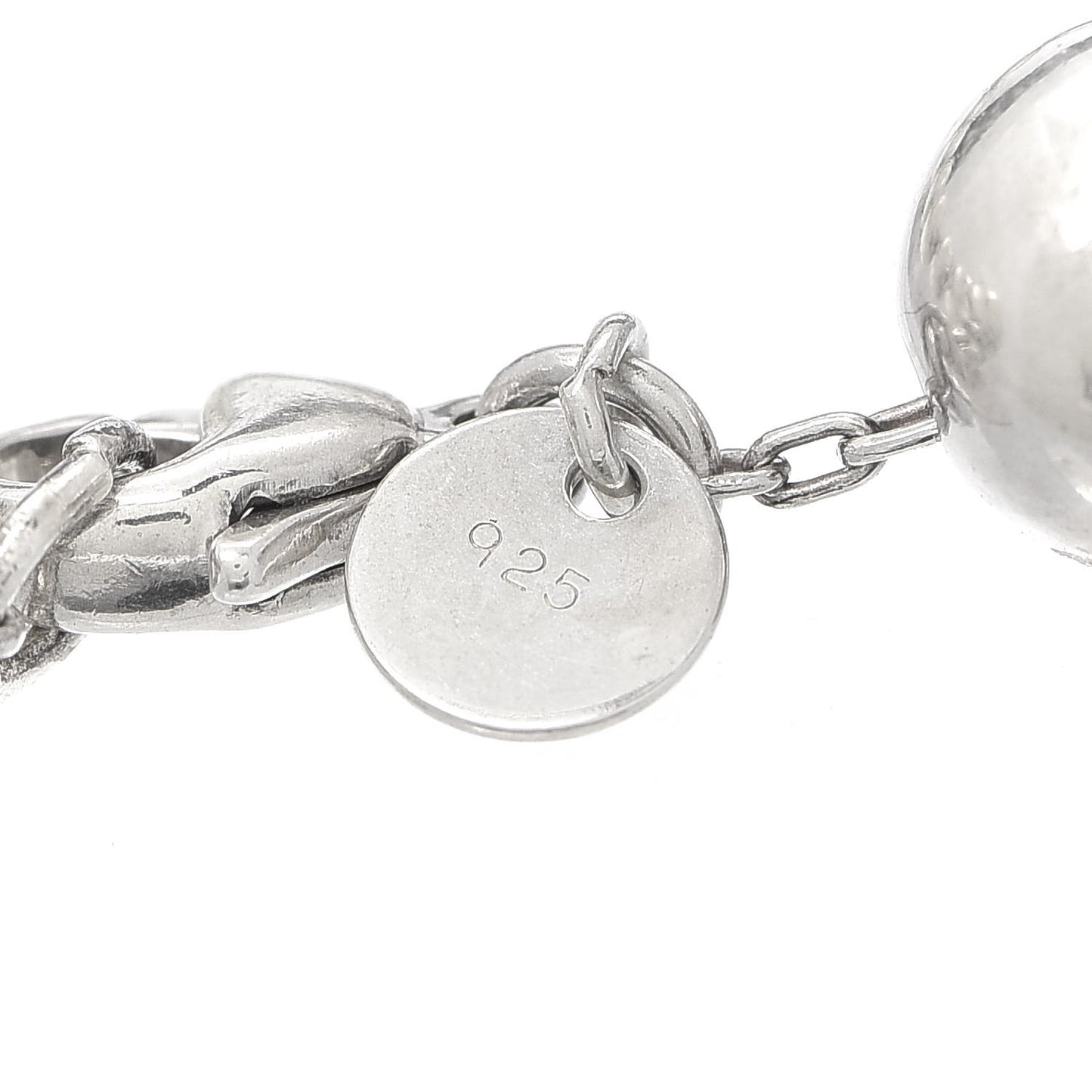 Sterling Silver 10mm HardWear Ball Bracelet