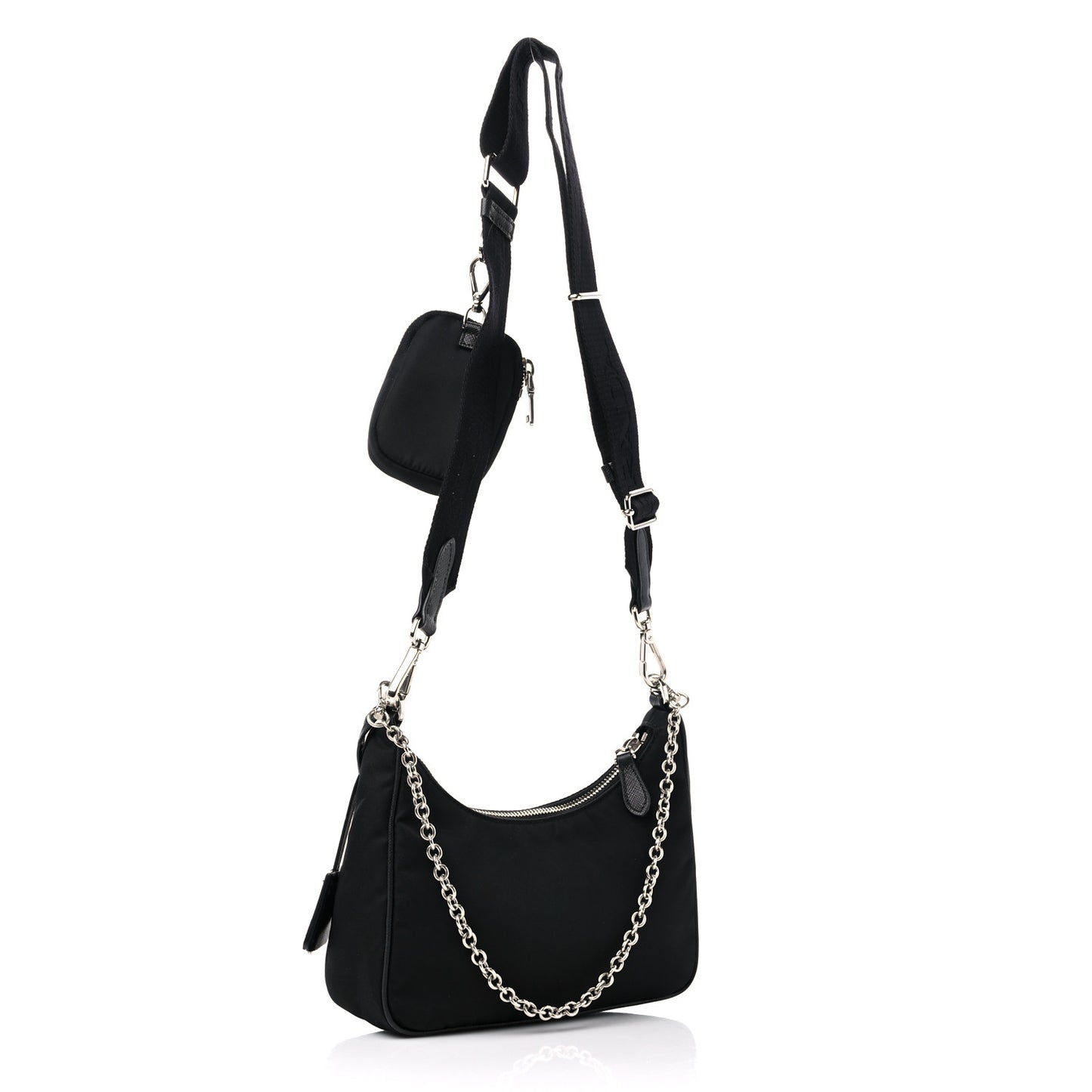 Nylon Re-Edition 2005 Shoulder Bag Black