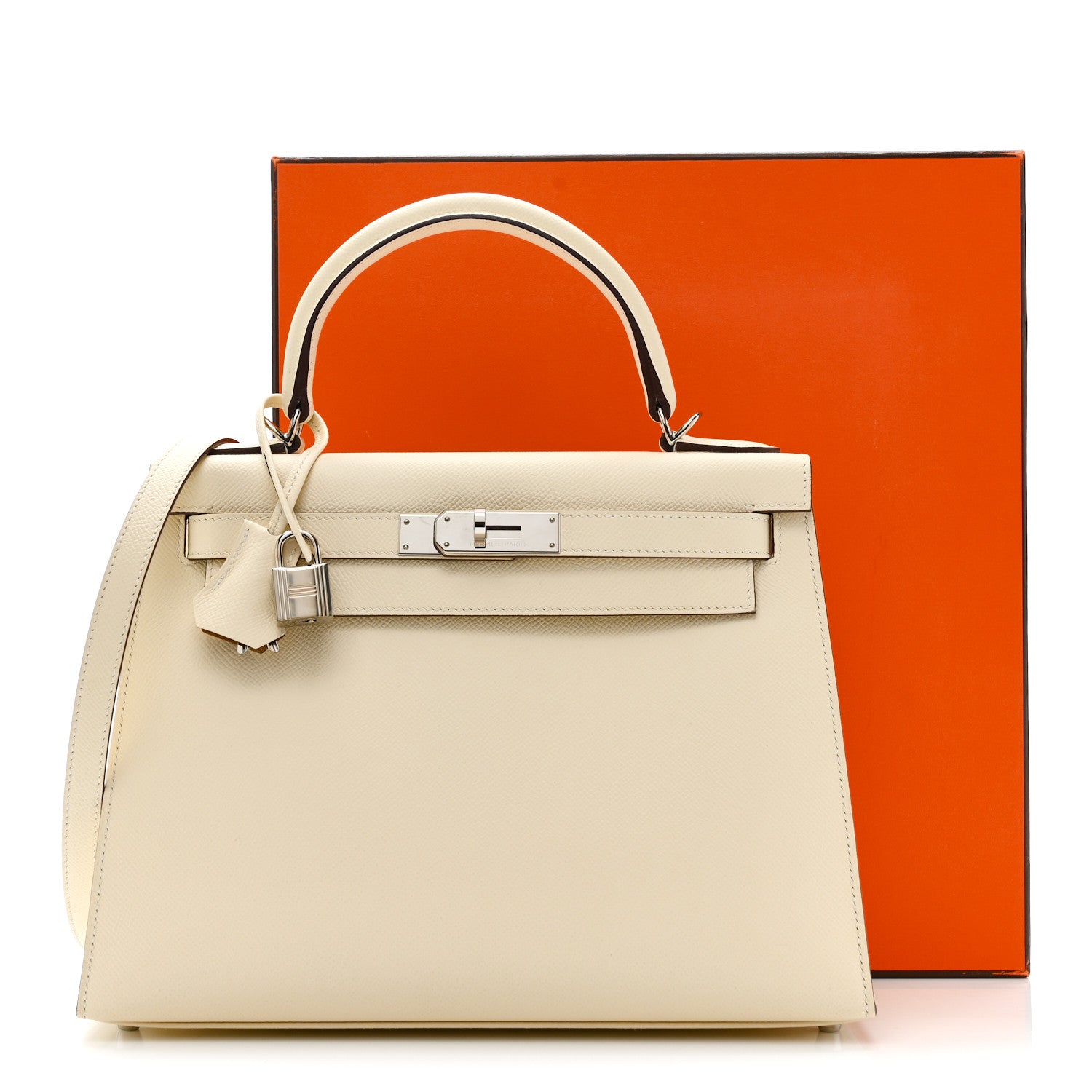 Hermes Epsom Verso Kelly Sellier 28 Nata Ocre 12 of 12
