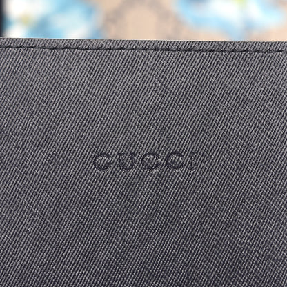 Gucci GG Supreme Monogram Blooms Medium Reversible Tote Beige Blue Navy 14 of 16