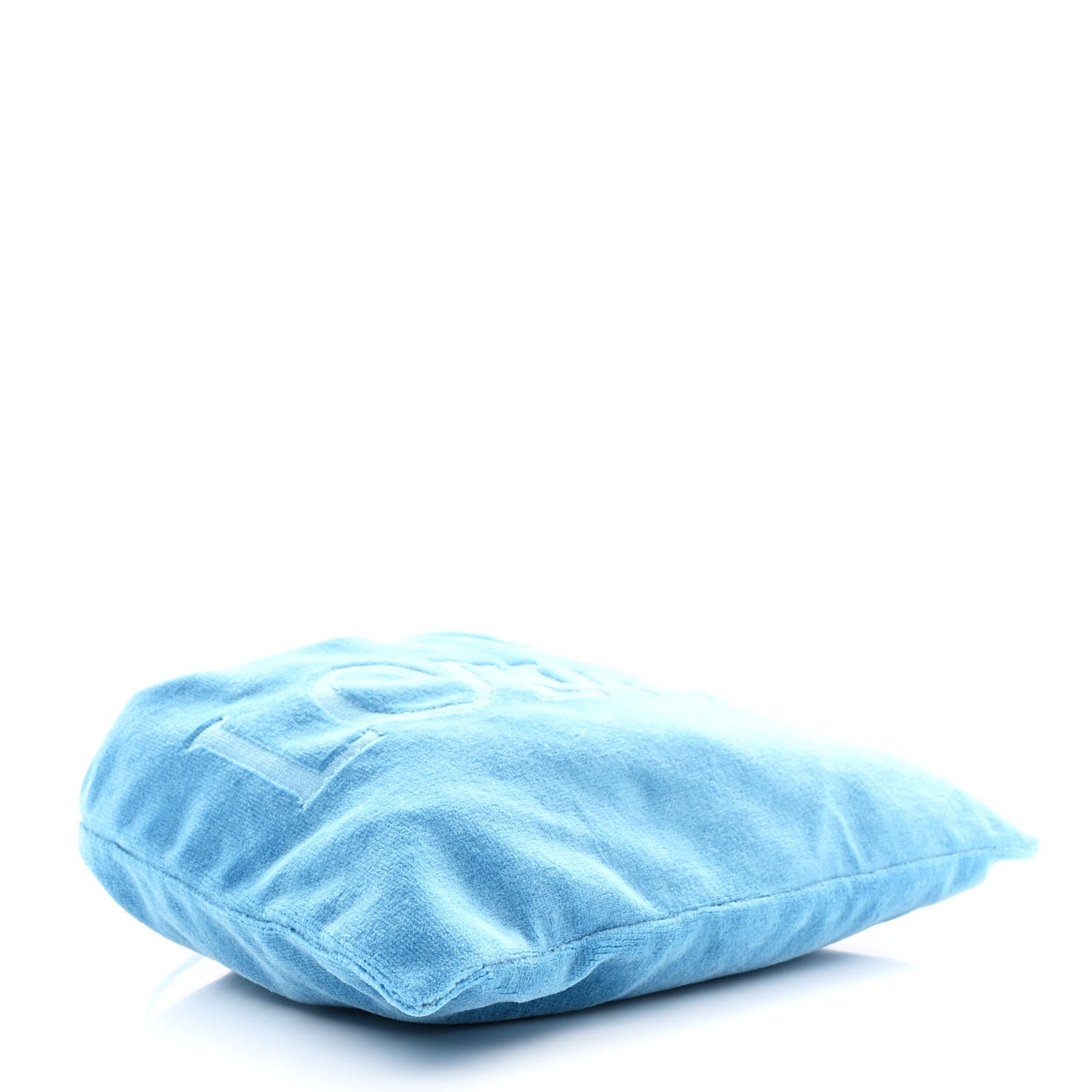 Loewe Velvet Paula's Ibiza Drawstring Pouch Light Blue 4 of 10