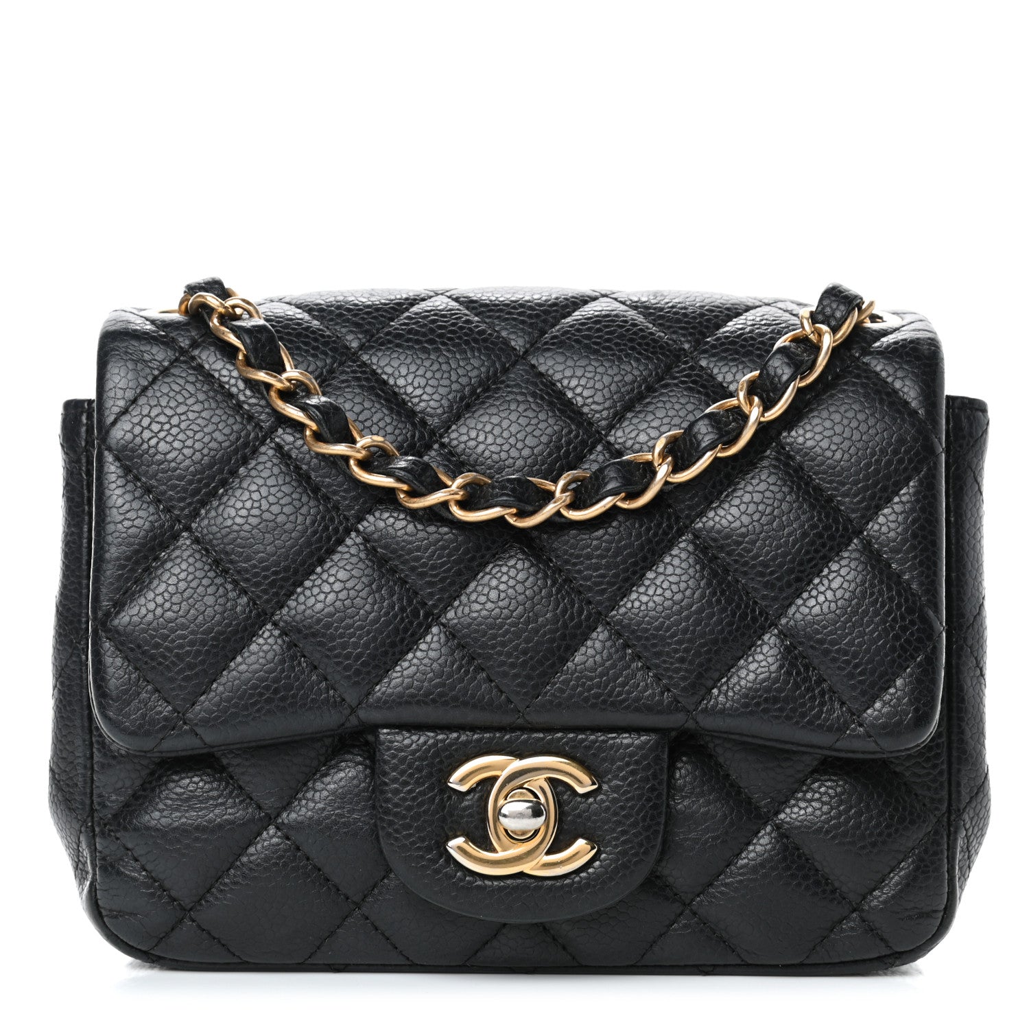 Chanel Caviar Quilted Mini Square Flap Black 1 of 5