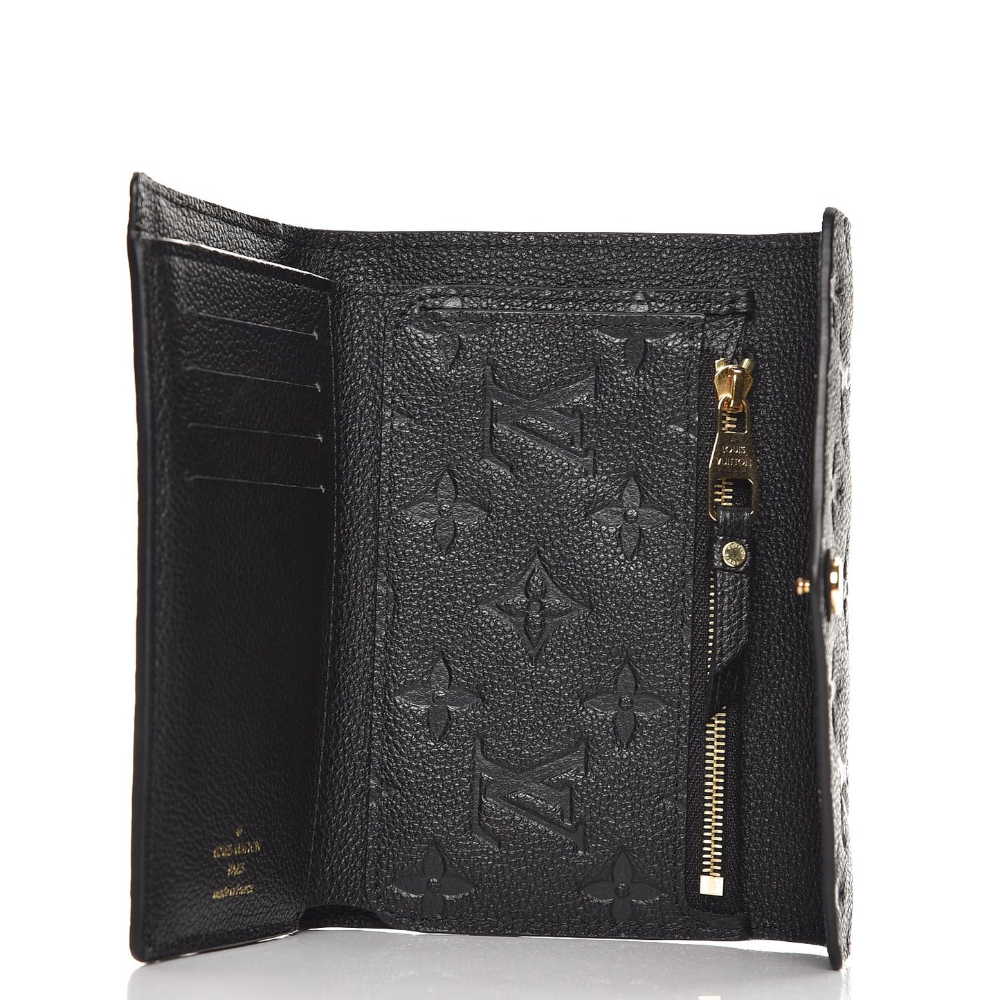 Empreinte Compact Curieuse Wallet Black