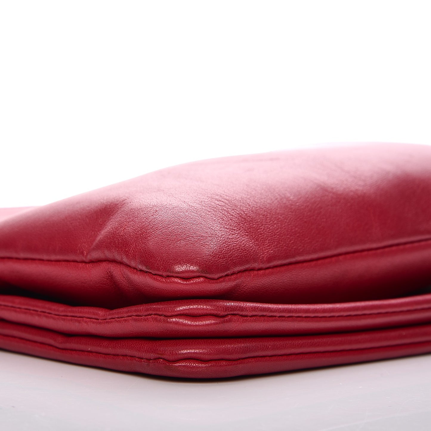 Lambskin Small Trio Crossbody Bag Fuchsia