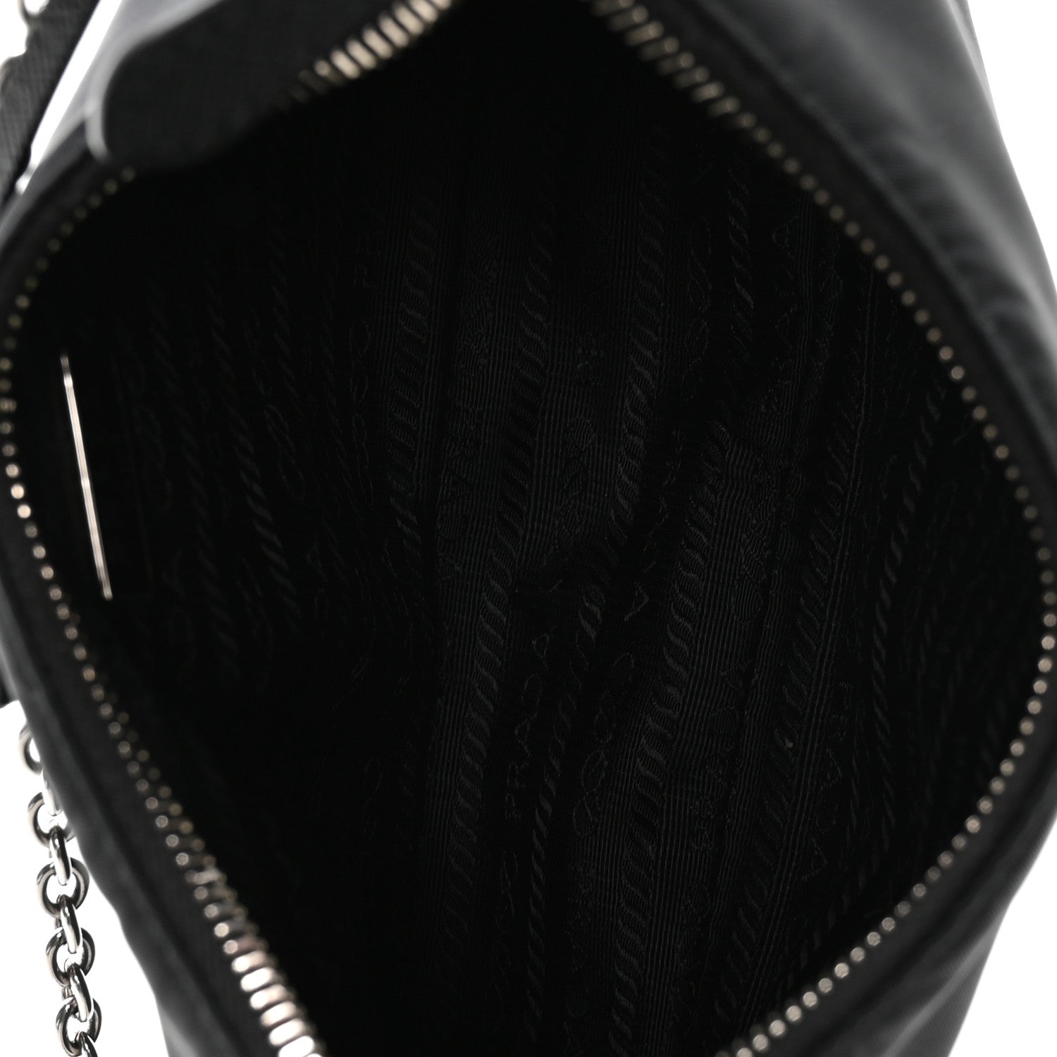 Prada Nylon Re-Edition 2005 Shoulder Bag Black 4 of 10