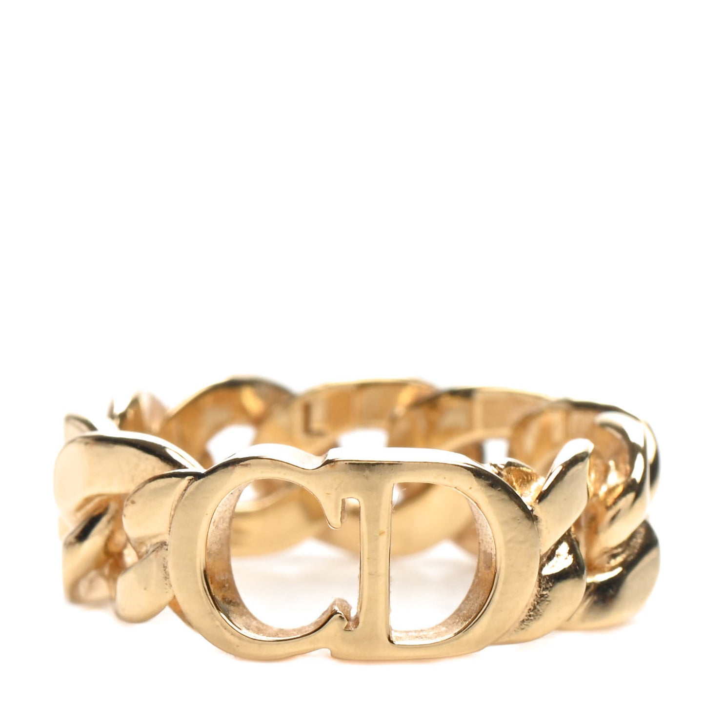 Metal Danseuse Etoile Chain Ring 54 7 Gold