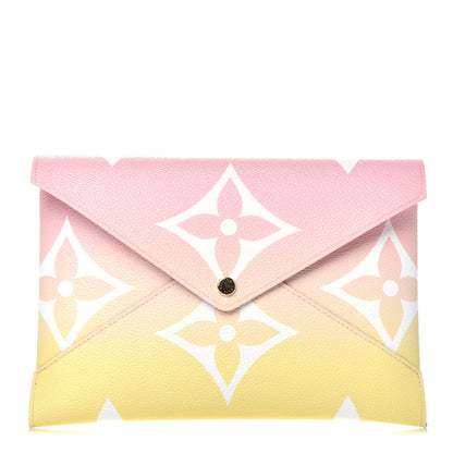 Louis Vuitton Monogram Giant By The Pool Large Kirigami Pochette Pink 1 of 7