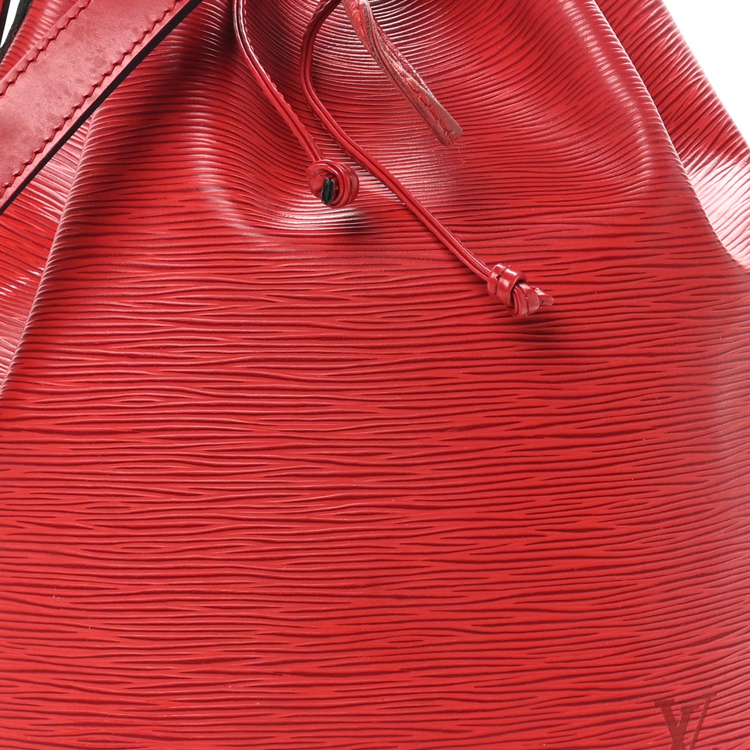 Louis Vuitton Epi Noe Castillan Red 7 of 12