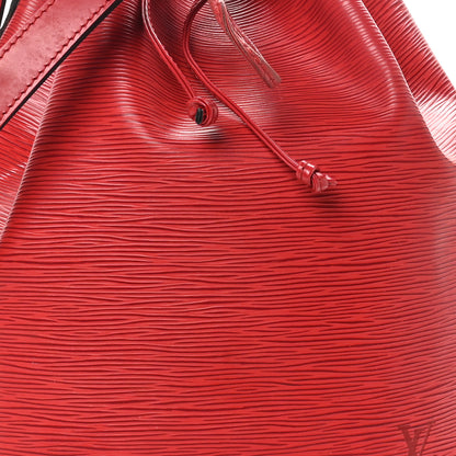 Louis Vuitton Epi Noe Castillan Red 7 of 12