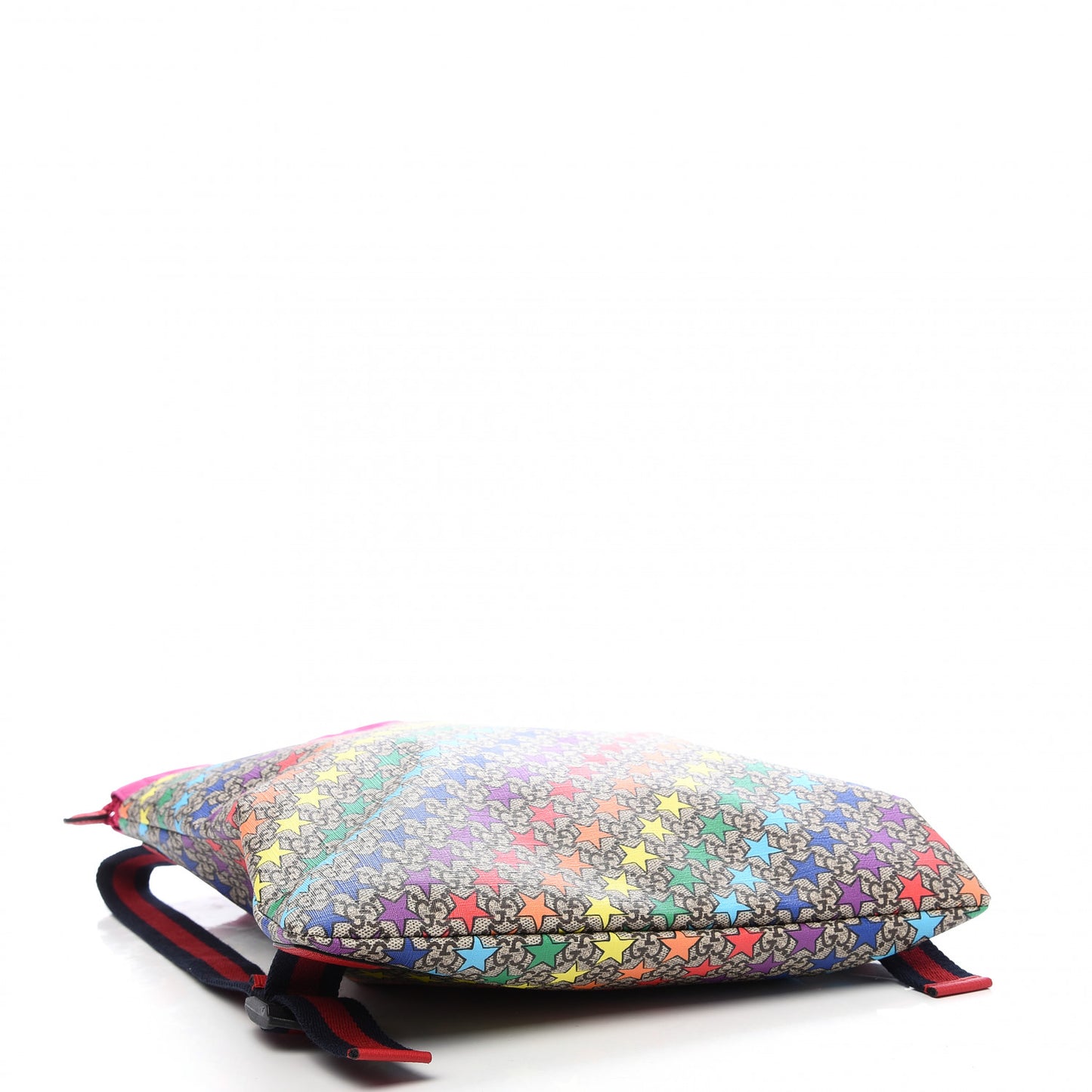 Soft GG Supreme Monogram Star Print Childrens Drawstring Backpack Multicolor