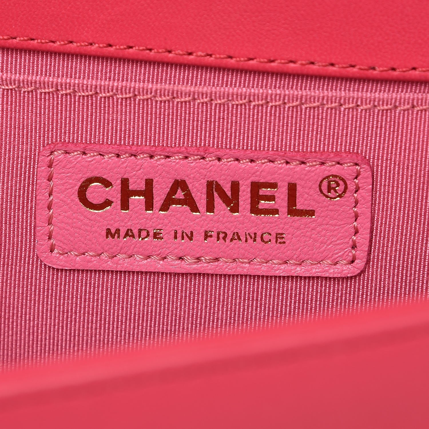 Chanel Lambskin Quilted Medium Boy Flap Fuchsia 6 of 8