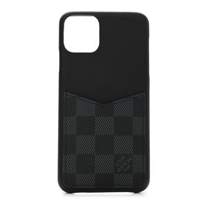 Louis Vuitton Damier Graphite iPhone 11 Pro Max Bumper 1 of 9