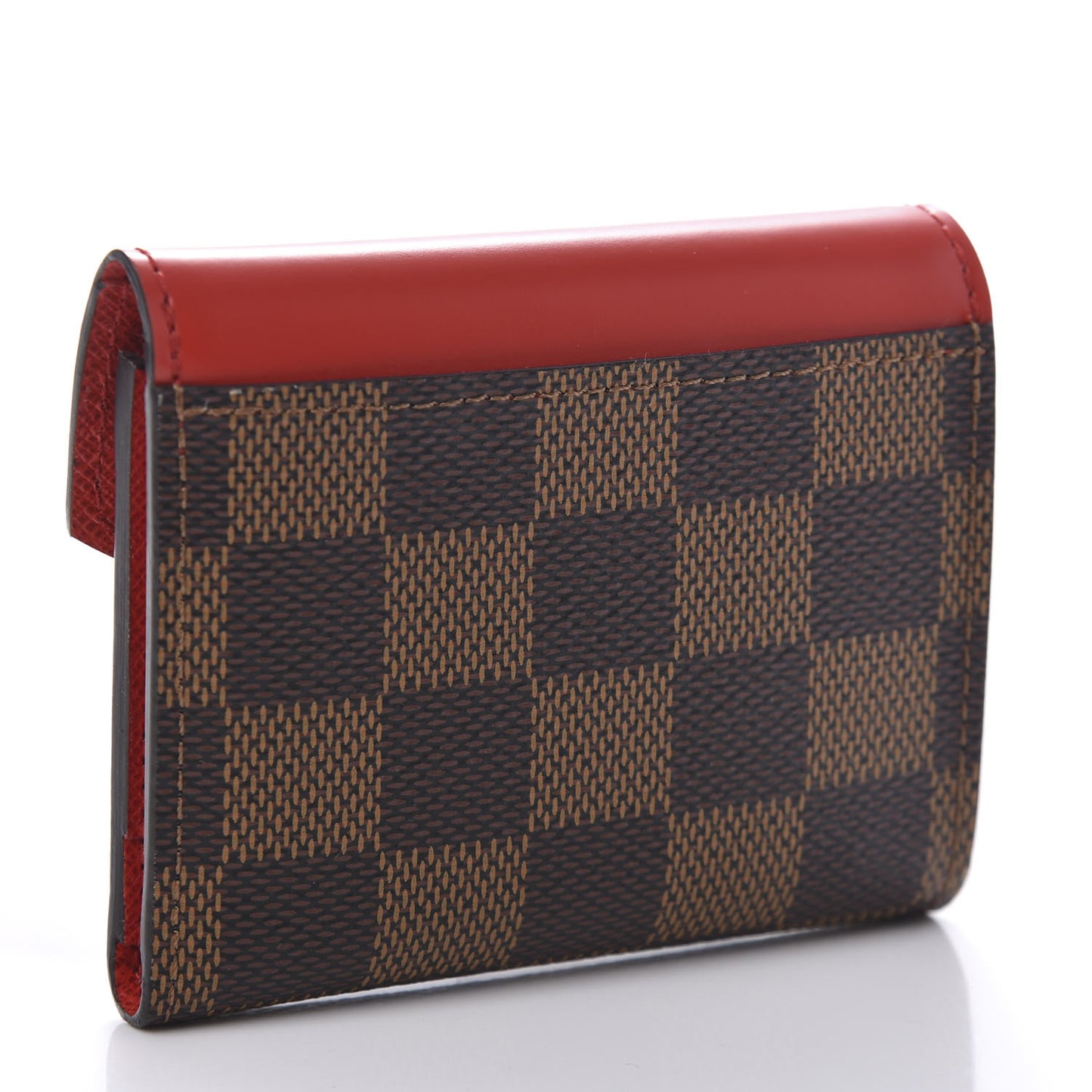 Damier Ebene Zoe Wallet Cherry
