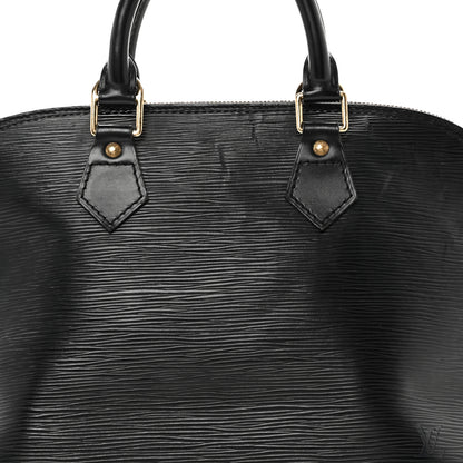 Louis Vuitton Epi Alma PM Black 8 of 10