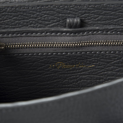 3.1 Phillip Lim 3.1 Textured Calfskin Mini Pashli Satchel Storm 9 of 10
