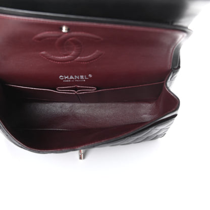Chanel Lambskin Quilted Medium Double Flap Black 5 of 10