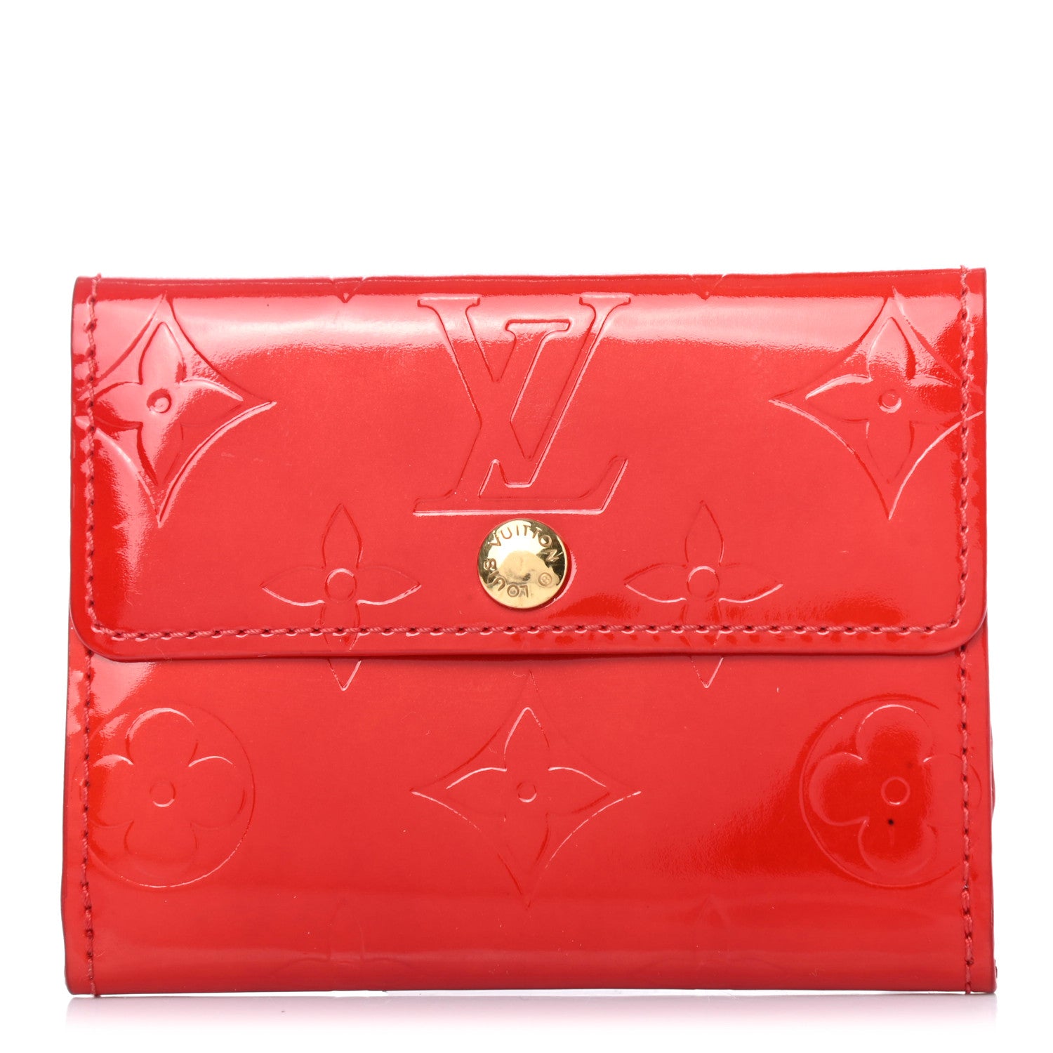 Louis Vuitton Vernis Ludlow Wallet Rouge 1 of 5