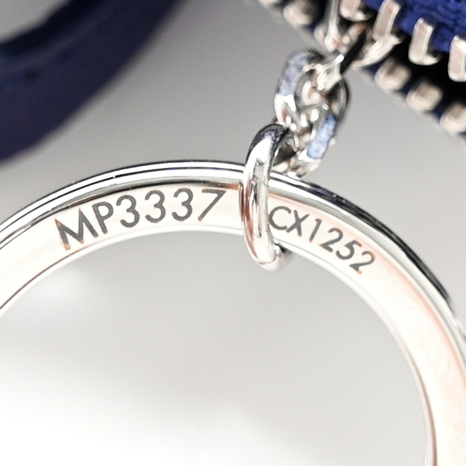 Louis Vuitton Monogram Bandana Mini Keepall Bag Charm Key Holder Blue 8 of 9