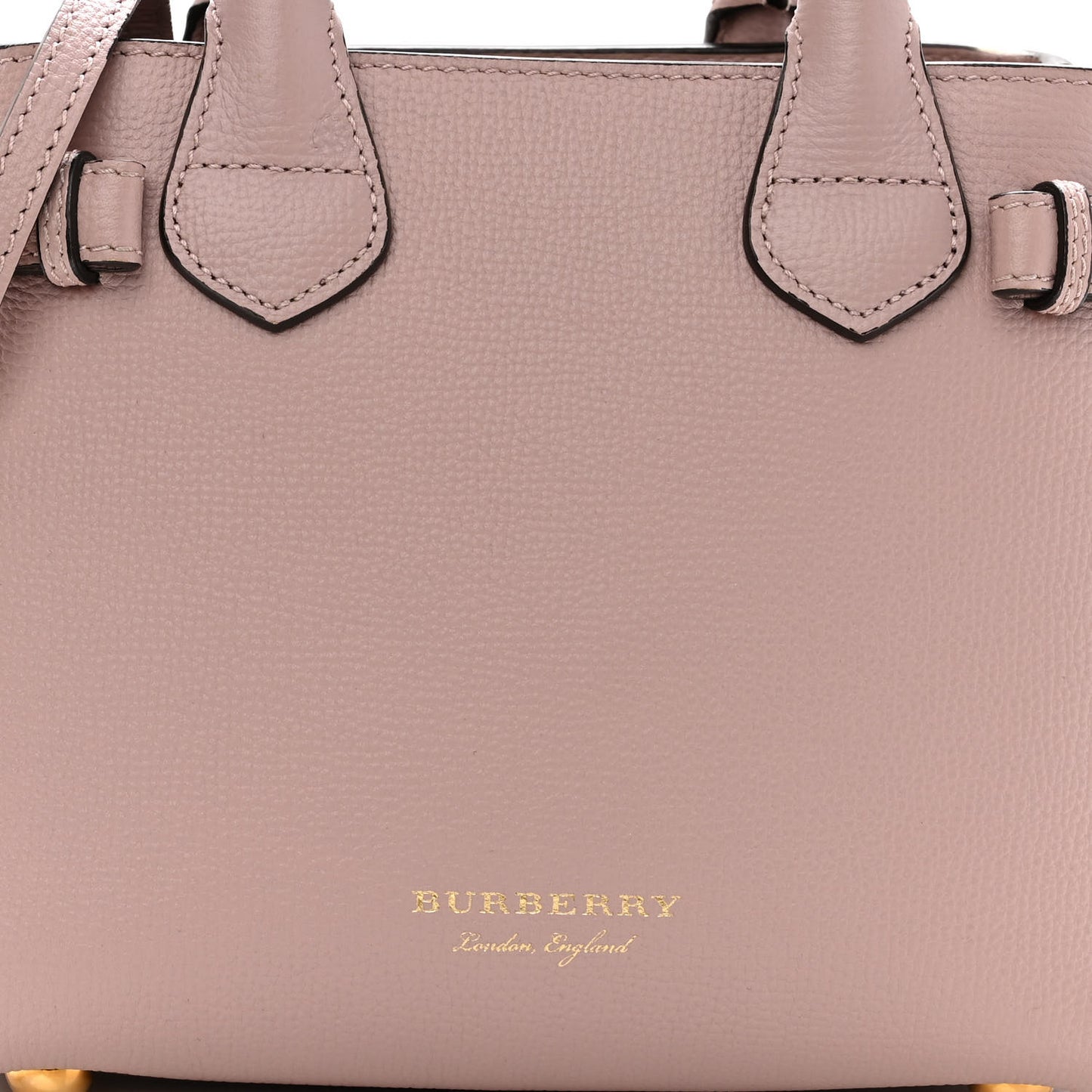 Grainy Calfskin House Check Baby Banner Tote Pale Orchid
