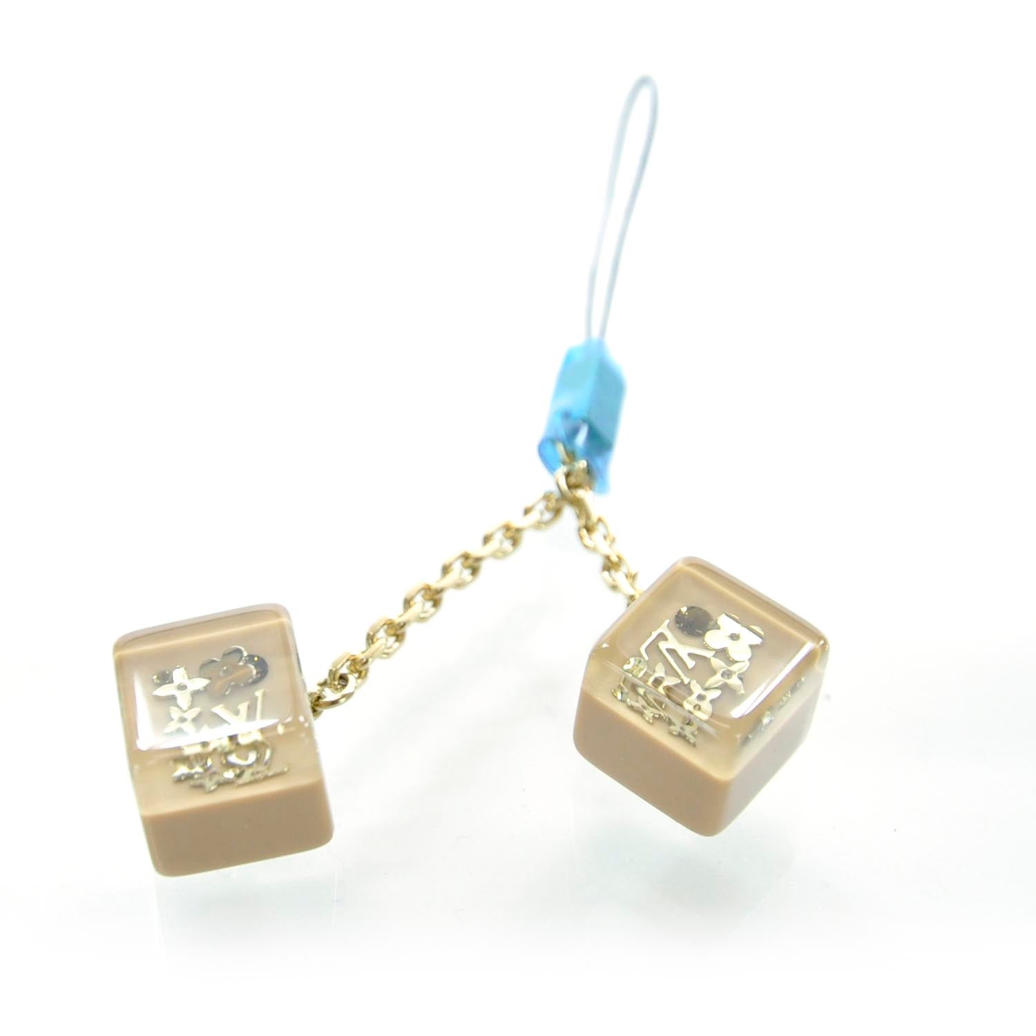 Louis Vuitton Inclusion Phone Charm Cubes Strap Accessory 1 of 5