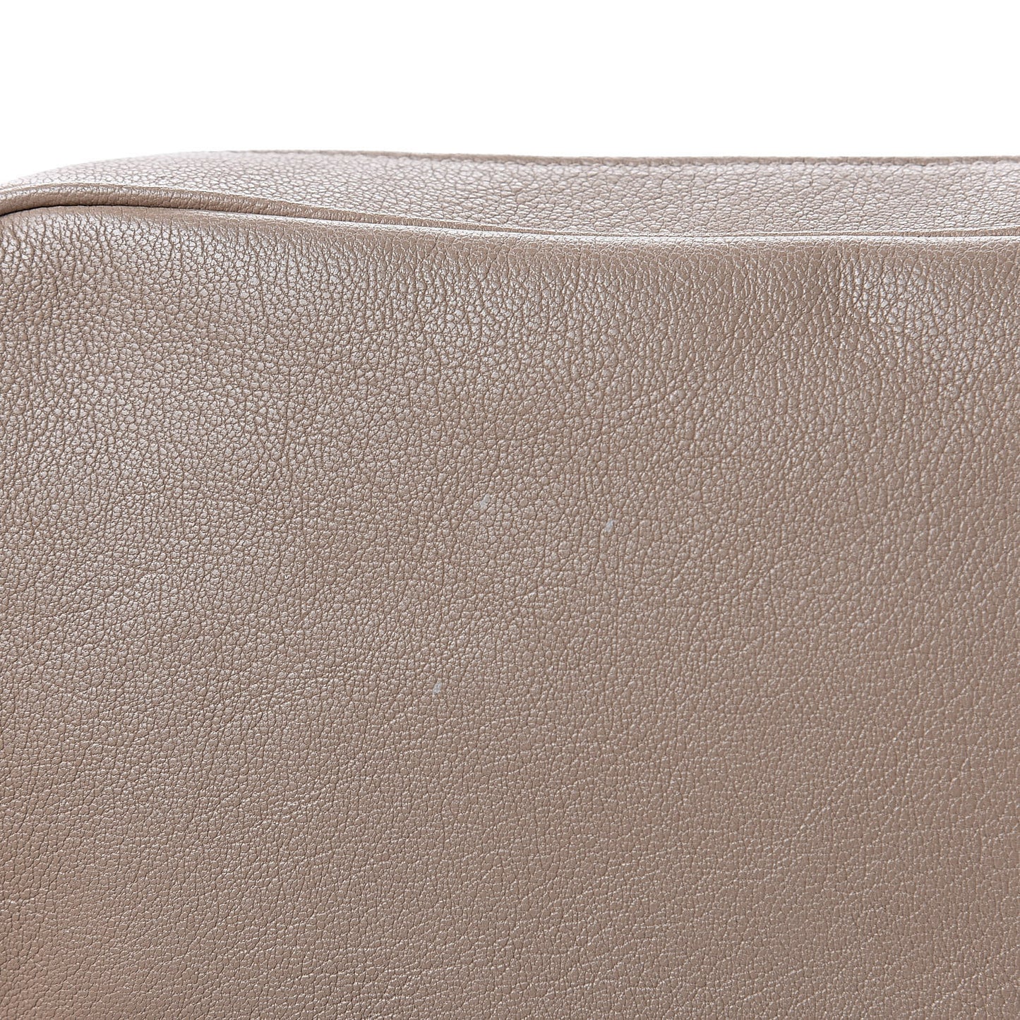 Lambskin Monogram Small Lou Camera Bag Dark Beige